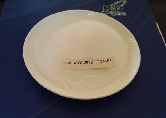 Chine Matière première 100% de tuyau de PVC/fabricants haut efficaces de modificateur d'impact de PVC fournisseur