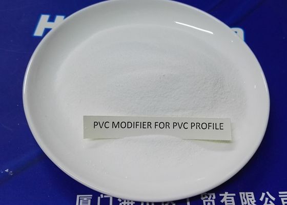 Chine Modificateur acrylique WS-E8 d'impact de poudre cristalline pour le profil de PVC fournisseur