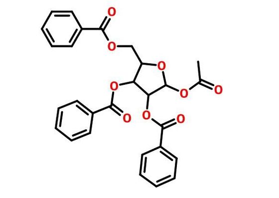 Chine Épurez les matières premières pharmaceutiques bêta - D - Ribofuranose 1 - l'acétate 2,3,5 - Tribenzoate fournisseur